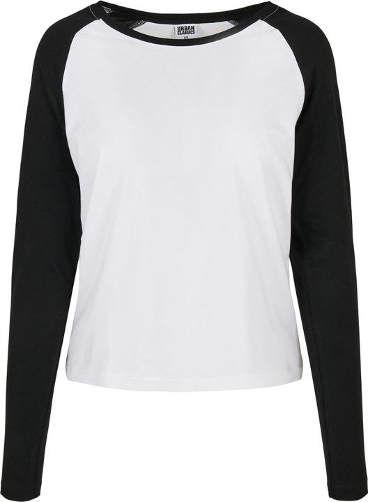Immagine prodotto Urban Classics Donna Raglan a maniche lunghe a contrasto (S)