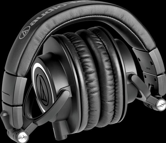 Actual product image Audio-Technica ATH-M50x (No noise cancelling, Cable)