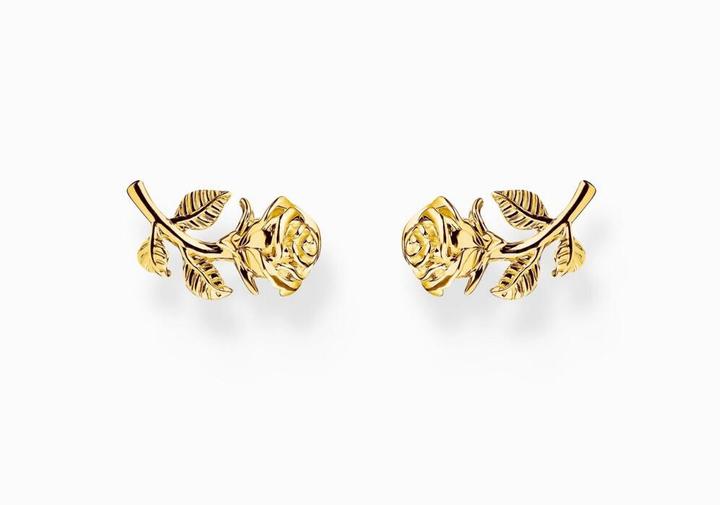Produktbild Thomas Sabo Ohrstecker Roses Romance (925er Silber/925er Silber, Emaille)