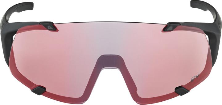 Produktbild ALPINA SPORTS Hawkeye S QV (Black Matt, quattro varioflex mirror + rainbow)