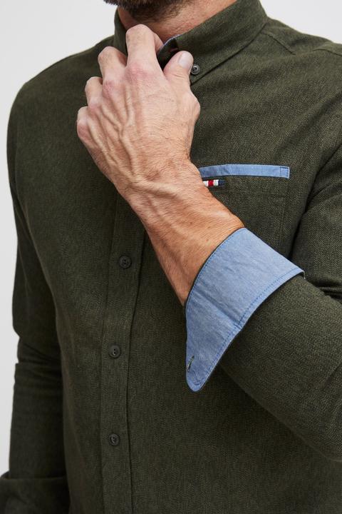 Produktbild FQ1924 FQSteven LS structure shirt - Shirt - 21900298 (S)