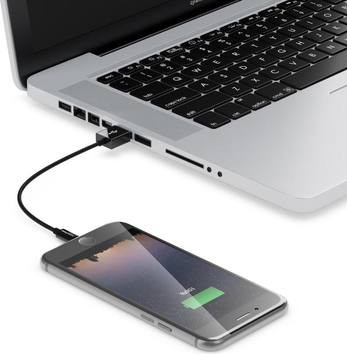 Immagine prodotto deleyCON Fulmine su USB (0.15 m, USB 2.0)