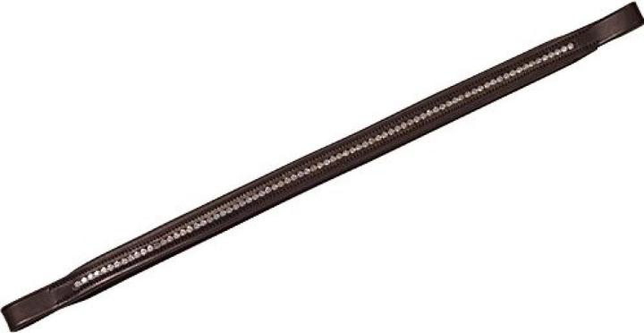 Actual product image Collegiate Diamond leather browband
