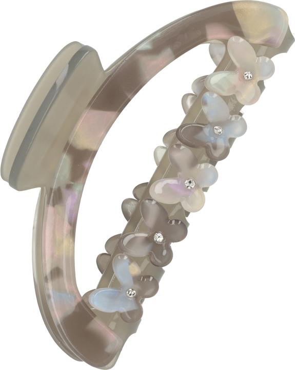 Image du produit Trisa Fashion Haarklemme Strass Grau meliert