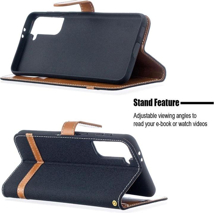 Produktbild König Design Hülle Handy Schutz für Samsung Galaxy S21 Plus Case Cover Tasche Wallet Etui Neu (Samsung Galaxy S21+)