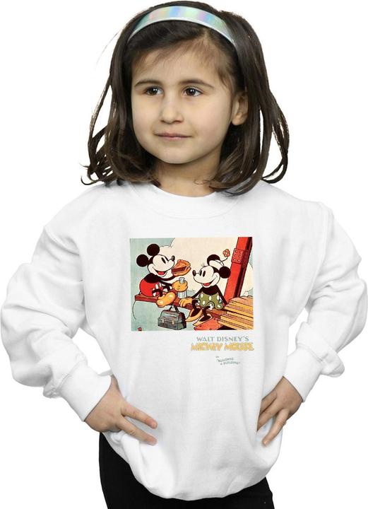 Produktbild Disney Mickey Mouse Building A Building Sweatshirt Mädchen (152, 158)
