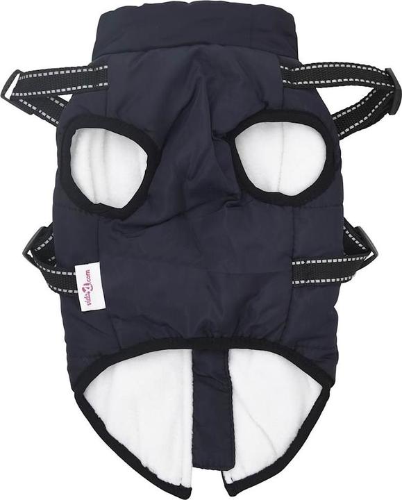 Produktbild VidaXL Hundemantel mit Geschirr Wasserdicht Reflektierend (24, Hundemantel)