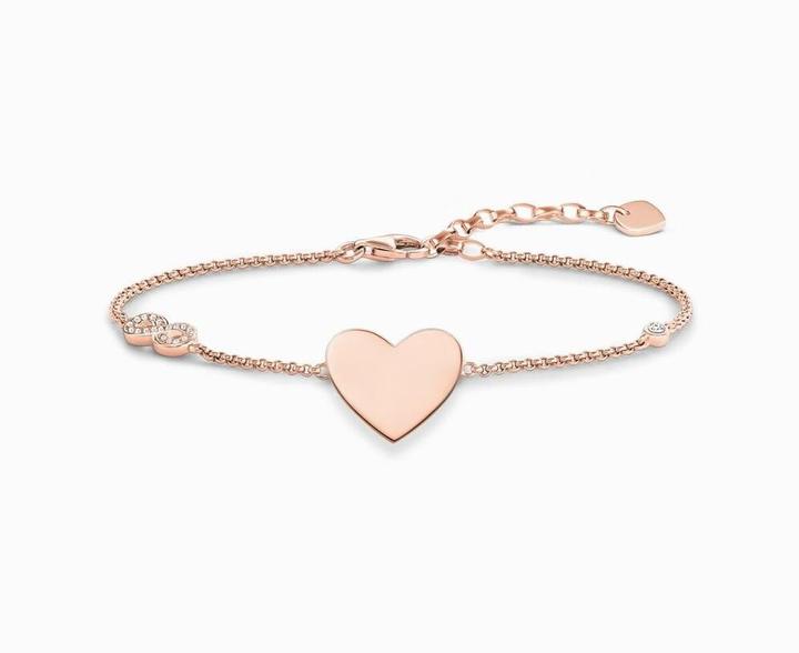 Image du produit Thomas Sabo Bracelet coeur avec infinity (19.50 cm, Argent 925)