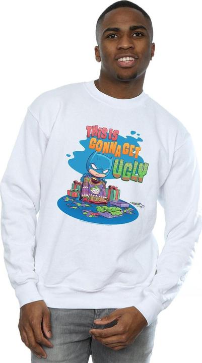 Image du produit - Sweat SUPER FRIENDS BATMAN JOKER CHRISTMAS JUMPER - Homme (XXL)