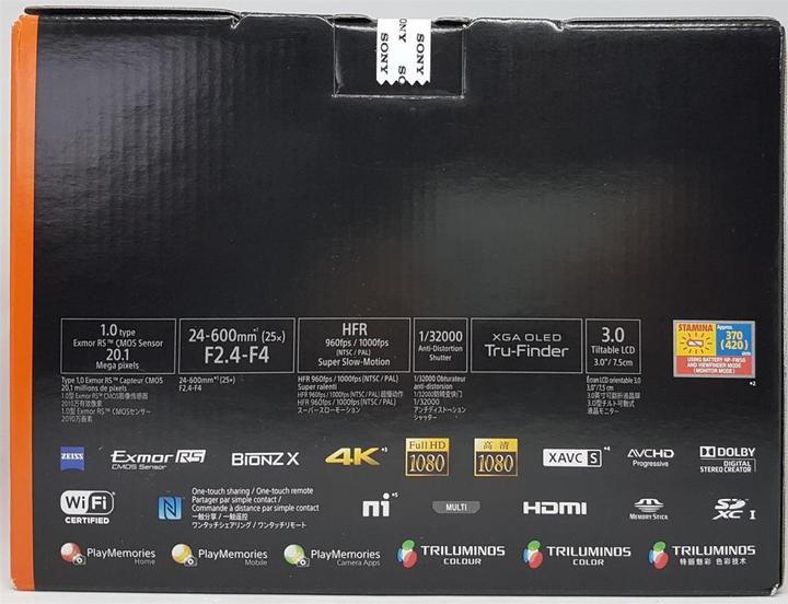 Immagine prodotto Sony Cyber-shot DSC RX10 Mark III (24 - 600 mm, 20.10 Mpx, 1")