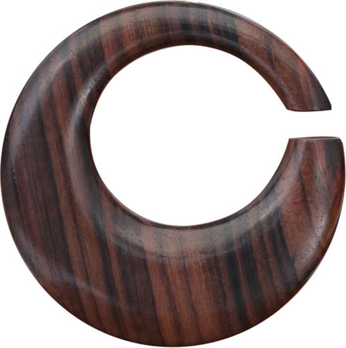Immagine prodotto Star Piercing Ohrgewicht Ring aus Narra Holz (senza ottone, Organico)