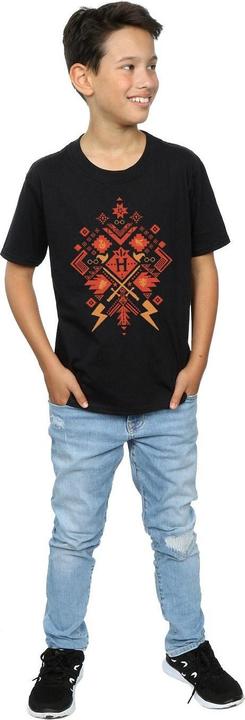 Actual product image Boys Christmas Fair Isle T-Shirt (140, 146)