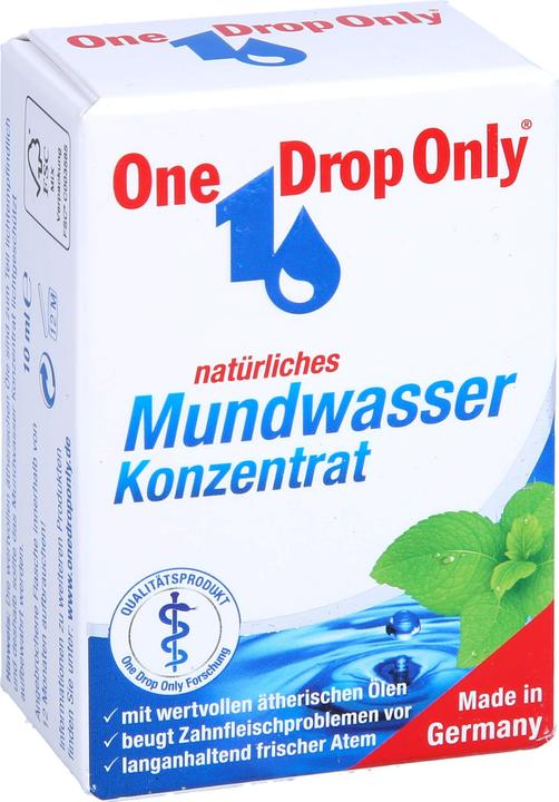 Produktbild One Drop Only natürliches Mundwasser Konzentrat, 10 ml MUW (10 ml, Mundwasser)