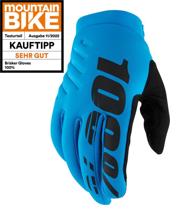 Actual product image 100% Gloves Brisker (XL)