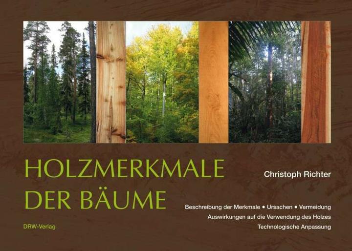 Actual product image Holzmerkmale der Bäume (German, Christoph Richter, 2019)