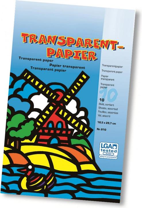 Actual product image Folia Transparent paper (42 g/m², 10 x)