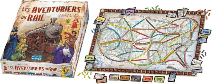 Image du produit Days of Wonder Ttr Les Aventuriers Du Rail Usa (Fr) (Français)