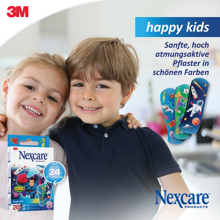Actual product image Nexcare Happy Kids Cool (20 x)