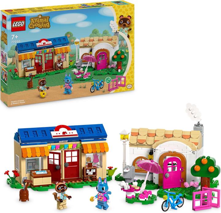 Produktbild LEGO Nooks Laden und Sophies Haus (77050, LEGO Animal Crossing)