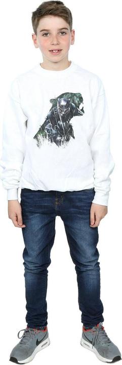 Actual product image Black Boys Wild Silhouette Cotton Sweatshirt (152, 158)