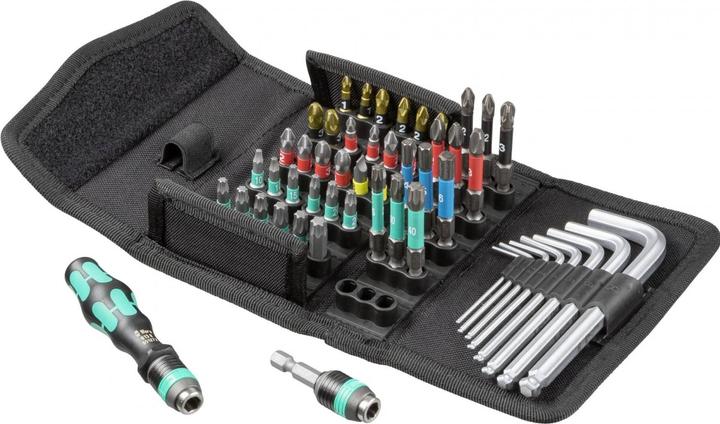Image du produit Wera Kraftform Kompakt 100 (Six pans creux TX M10, Six pans creux TX M15, Six pans creux TX M40, Six pans creux TX M20, Six pans creux TX M30, Croix Phillips PH M1, Croix Phillips PH M2, Six pans creux TX M25, Croix Pozidriv PZ M1, Croix Pozidriv PZ M2, Croix Phillips PH M3, Croix Pozidriv PZ M3)