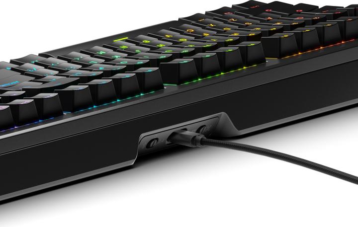 Actual product image Glorious GMMK 3 Pro 100 % Custom Gaming Keyboard - Pre-Built, ANSI (US), Fox Switches, black (US, Cable)