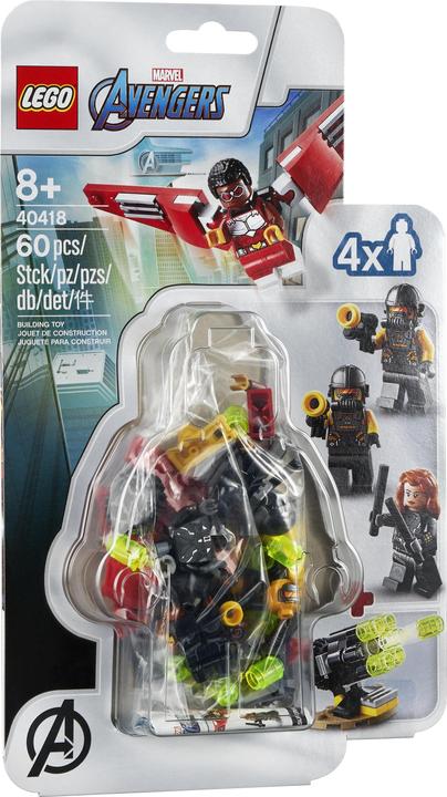 Produktbild LEGO Marvel Super Heroes Falcon und Black Widow machen gemeinsame Sache (40418)