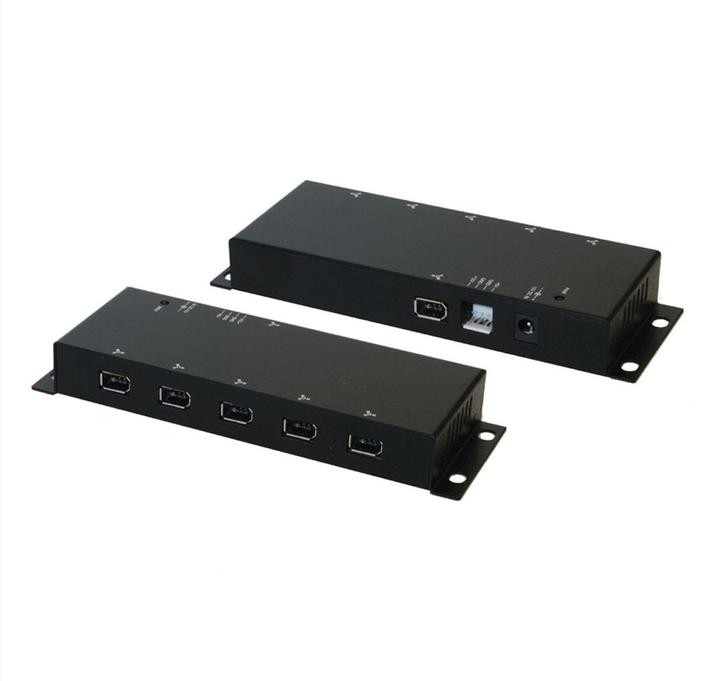Actual product image Exsys FireWire 1394 6 Port Metall HUB (FireWire, 6 Ports)