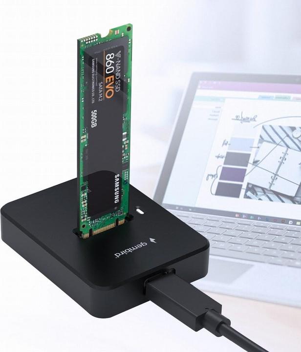 Productafbeelding Gembird Desktop USB Type-C M.2 SATA NVME (M.2)