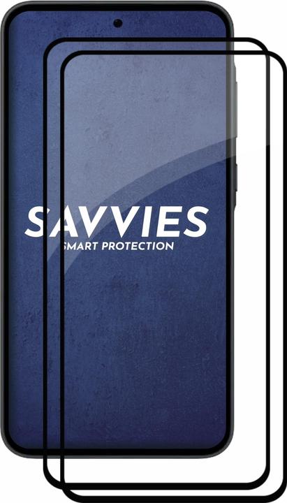 Produktbild Savvies Full-Screen Displayschutz Panzerglas Schutzglas (2 Stück, Samsung Galaxy A35)