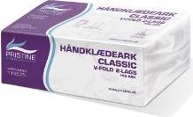 Productafbeelding Pristine Håndklaedeark Classic Vouw 2-lag 25x22x11 cm,20 pk x 150 stk/krt