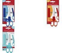 Image du produit Faber-Castell Ciseaux scolaires GRIP, tris, sur carte blister