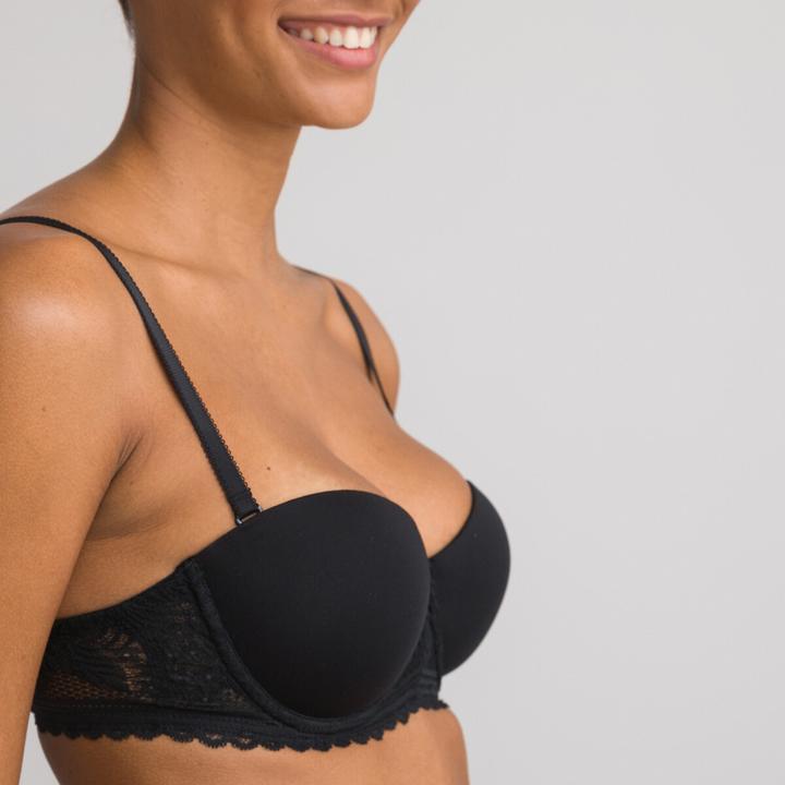 Image du produit La Redoute Collections Soutien-gorge bandeau en dentelle recyclée (80 C)