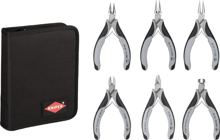 Image du produit Knipex Jeu de pinces électroniques (220 mm)