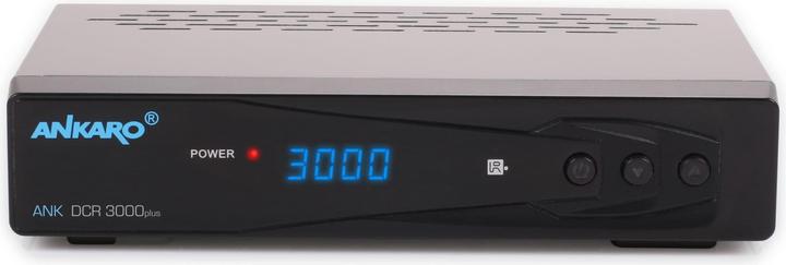 Actual product image Ankaro DVB-C HDTV Receiver DCR 3000plus PVR (DVB-C, CI+ slot)