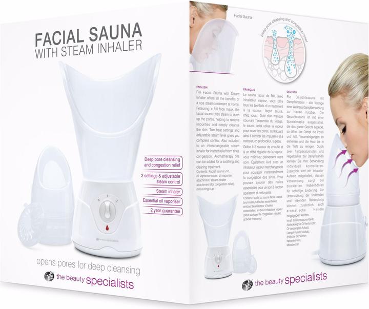 Actual product image Rio Facial Sauna