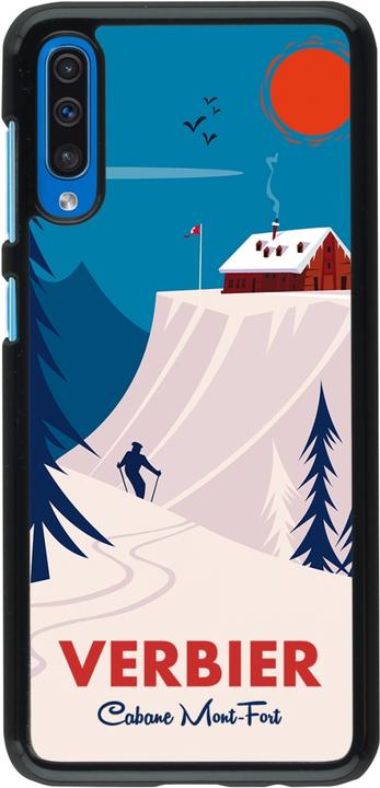 Actual product image PhoneLook Coque Verbier Cabane Mont-Fort (Samsung Galaxy A50)