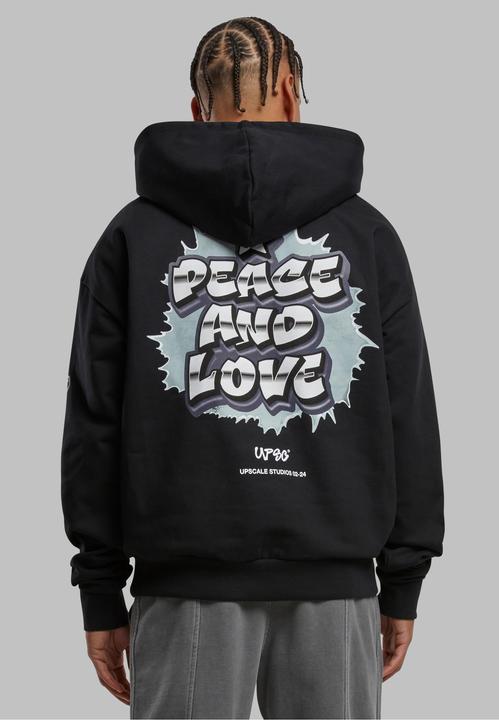Produktbild Urban Classics Upscale Peace&Love Ultra Heavy Oversize Hoodie - 176637 (S)