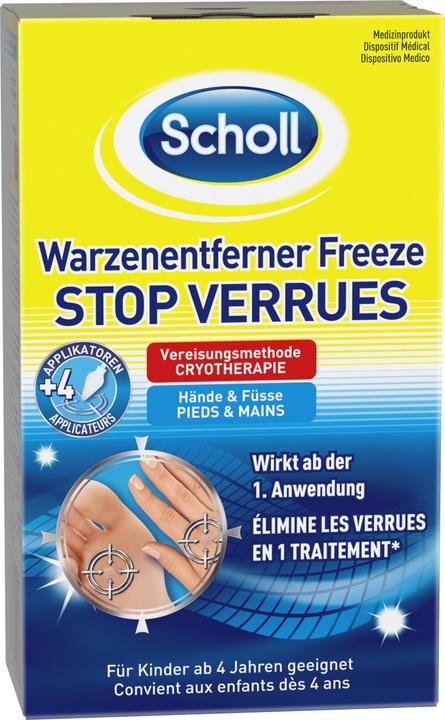 Scholl Warzenentferner Freeze (Fusscrème & Fussgel, 80 ml)