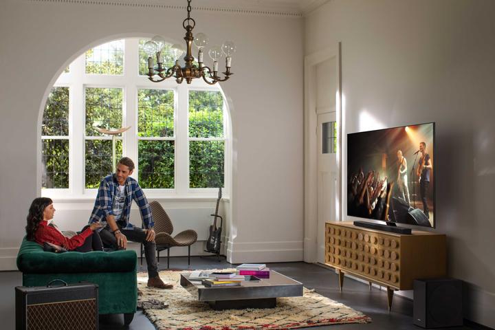 Actual product image Samsung QE75Q80T (75", QLED, 4K, 2020)