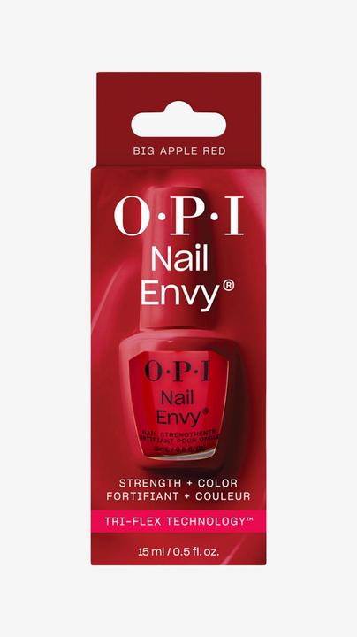 Produktbild OPI Nagelhärter - Nail Envy Big Apple Red (Big Apple Red, Gel-Effekt Nagellack)