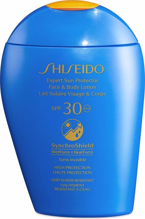Actual product image Shiseido Expert Sun Protector Face and Body Lotion (Sun cream face, SPF 30, 150 ml, 150 g)