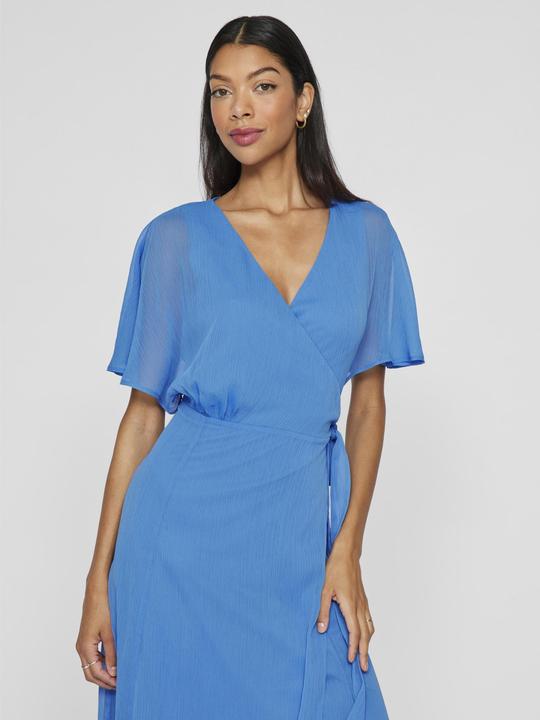 Produktbild Vila Kurzärmeliges Maxi Wickelkleid (36)