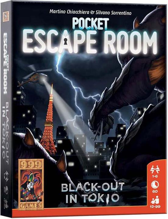 Produktbild 999Games 999 Games Pocket Escape Room: Blackout in Tokyo Kartenspiel