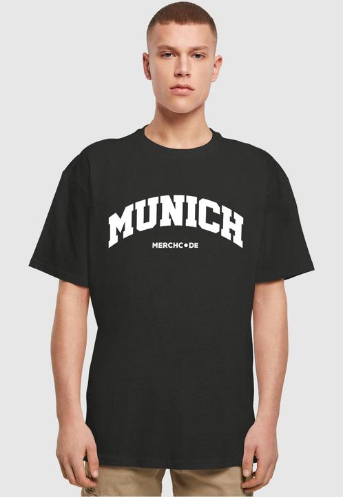 Actual product image Merchcode Munich Wording - Heavy Oversize Tee - 116381 (M)