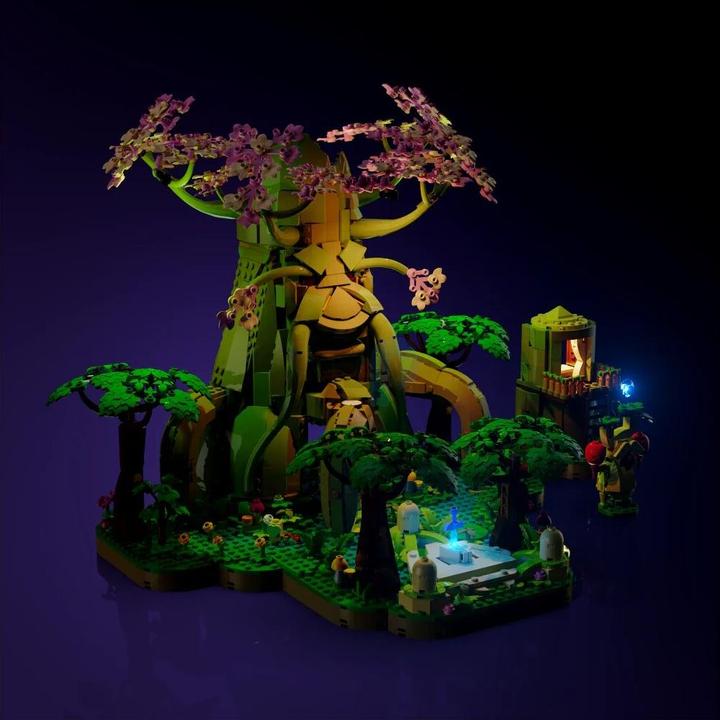 Produktbild Light my bricks LMB 2.0 LED Licht Set für LEGO 77092 The Legend of Zelda - Deku-Baum 2-in-1