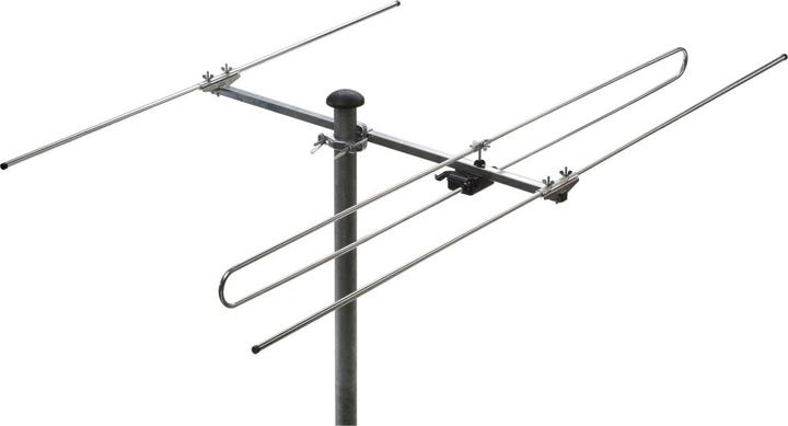 WISI 72518 - Outdoor - Silber - Mono - 860 mm - 285 mm - 175 mm (5 dB, UKW / MW / LW)