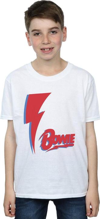 Produktbild David Bowie Red Bolt TShirt Jungen (140, 146)