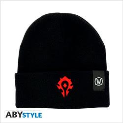 Actual product image ABYstyle Berretta World of Warcraft Horde Logo