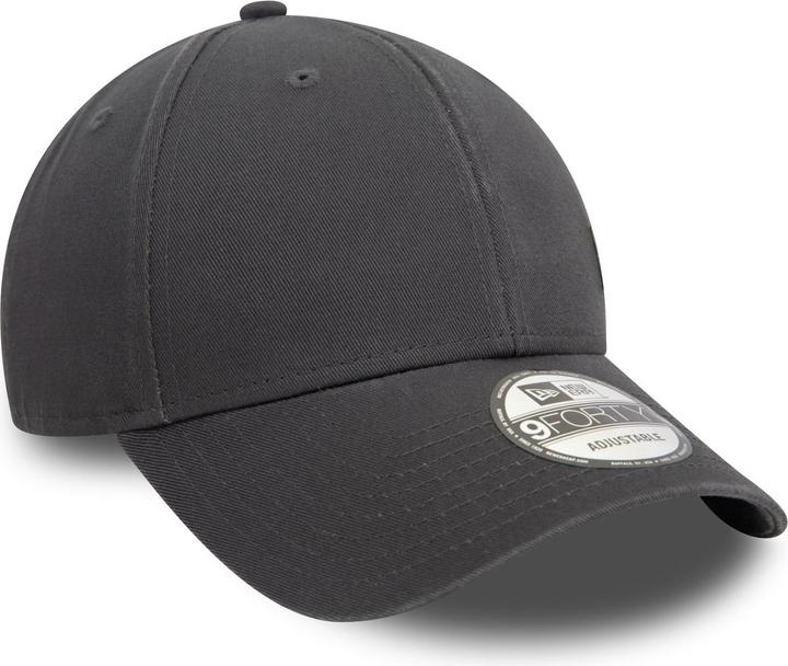 Produktbild New Era 9Forty Strapback Cap - METAL PIN BADGE charcoal